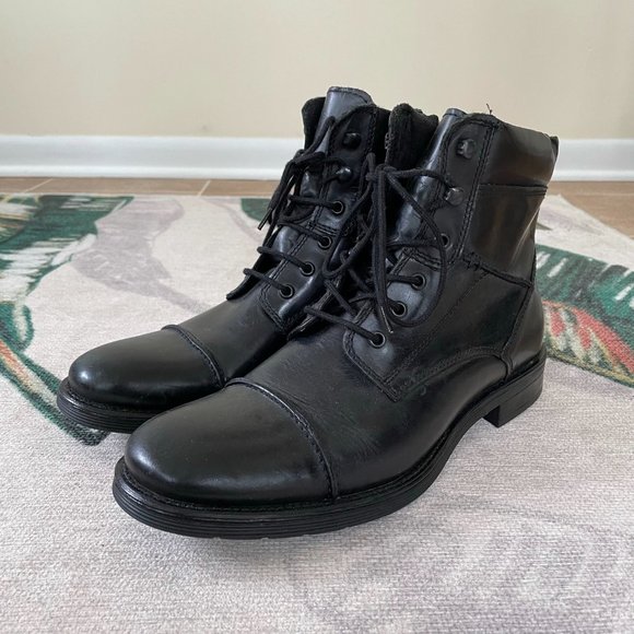 GBX Other - 🌟 HOST PICK 🌟 GBX - Black Leather Boots